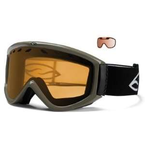  Smith Cascade Pro Airflow Series Ski Goggles   Fatigue 