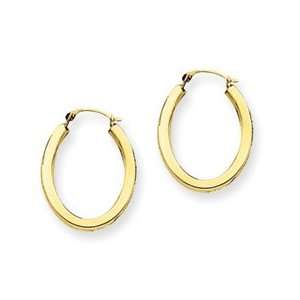  14k Gold Polished Shrimp Earrings Jewelry