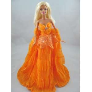   Amazing Pretty Barbie Dress Gown Fits 11.5 Barbie Dolls Toys & Games