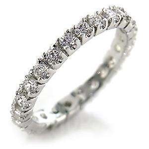 MUST SEE 1 CARAT ROUND CUT CZ ETERNITY ANNIVERSARY RING SIZE 5,6,7,8,9 