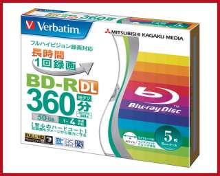 Verbatim bluray disc 50GB bd r dual layer blu ray  