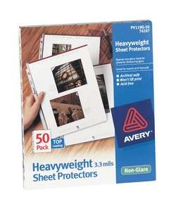   Protectors, Heavyweight, Non Glare, 200 Ct, Clear (bulk pack of 1000