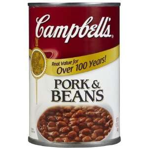 Campbells Pork & Beans, EZ Open, 15.75 oz, 24 ct (Quantity of 1)