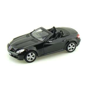  Mercedes Benz SLK350 Convertible 1/24 Black Toys & Games