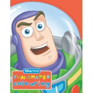  Pixar (Disney Fun Shaped Colouring) (9781405484640) Books