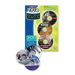 Fellowes Neato Matte CD/DVD Labels (Count 300)  