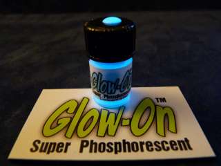 Glow on BLUE day color glow in the dark gun sight paint, 2.3 ml small 