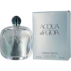 Giorgio Armani Acqua Di Gioia Womens 3.4 oz Eau de Parfum Spray 