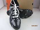 NIKE RIVAL MD III Track Shoes   Black/Silver   NEW