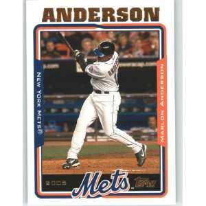  2005 Topps Update #27 Marlon Anderson   New York Mets 