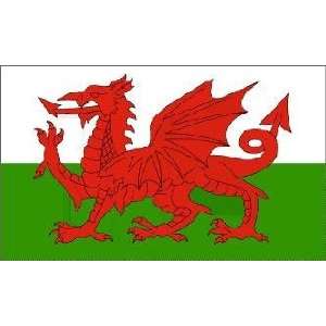  Wales Welsh Dragon Flag 5X3