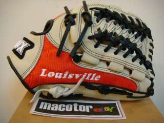 Louisville Slugger TPX 12 Baseball Glove Red RHT Mesh  