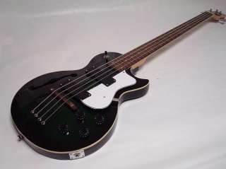 String Electric Bass Guitar, Hollow Body Guitar Green  