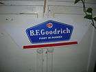 vintage bf goodrich tire sign antique old auto gas oil