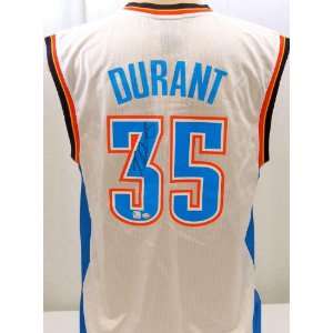  Signed Kevin Durant Replica Jersey   GAI   Autographed NBA 