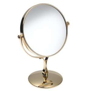  Danielle Ultra Vue 5.25 x 9 Fashion Mirror, Shiny Brass 
