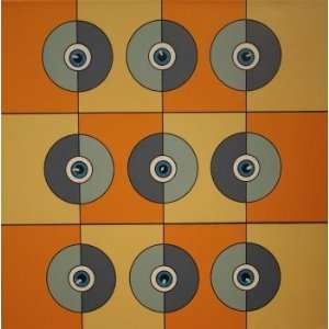  Singular Ocular V.1, Original Painting, Home Decor 