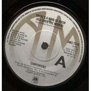   KIND OF HUSH 7 INCH (7 VINYL 45) UK A&M 1976 CARPENTERS Music