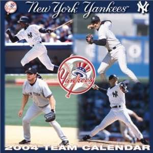 New York Yankees 2004 16 month wall calendar (9781403802477) New York 