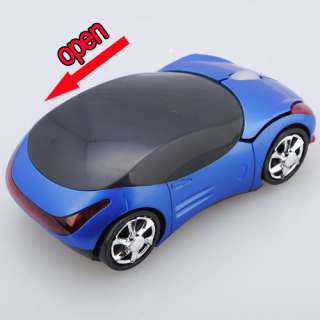New 2.4GHz Wireless Optical Car Mouse For PC Laptop  