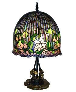 Tiffany style Lotus Table Lamp  