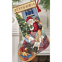 Sweet Dreams Counted Cross Stitch Stocking Kit  