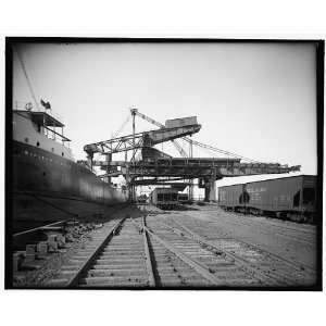  Unloading ore from Hulett machine,Buffalo,N.Y.