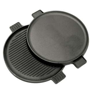 Bayou Classic 14 inch Cast Iron Reversible Round Griddle   