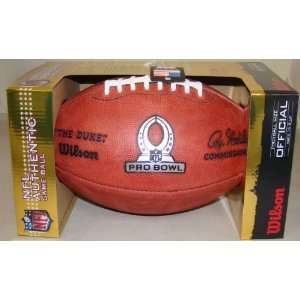 2012 Pro Bowl Official Leather Authentic Game Football 