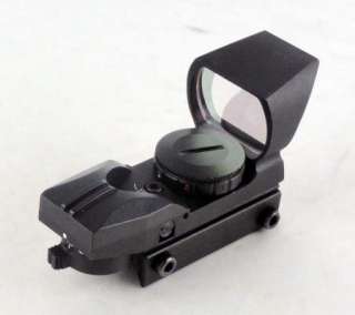 New 4 Reticle Patterns Red & Green Dot Sight Scope Holographic Sight+ 