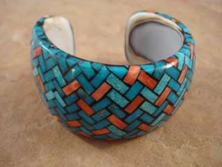 Charlene Reano Turquoise Spiny Oyster & Shell Bracelet  