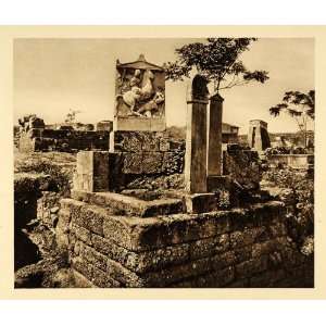  1928 Street of the Tombs Athens Greece Photogravure 