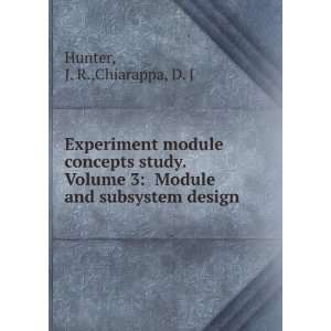  module concepts study. Volume 3 Module and subsystem design 