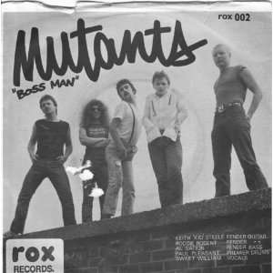  boss man 45 rpm single MUTANTS Music