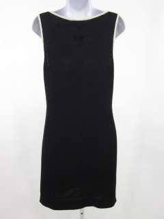 ST. JOHN COLLECTION Black Knit Sleeveless Dress Sz 2  