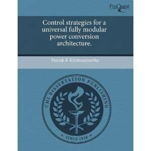 com Control strategies for a universal fully modular power conversion 