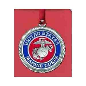 Marine Corps Pewter Ornament 
