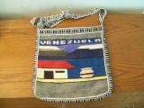 NEW Rare Vintage Handmade Woven Venezuelan Shoulder Tote Bag Purse 