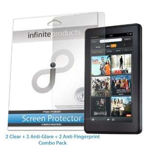   Kindle Fire 2 CLEAR & 2 ANTI GLARE & 2 ANTI FINGERPRINT Electronics