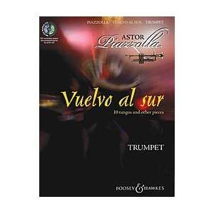 Vuelvo al sur Softcover with CD 10 Tangos and Other Pieces for Trumpet 