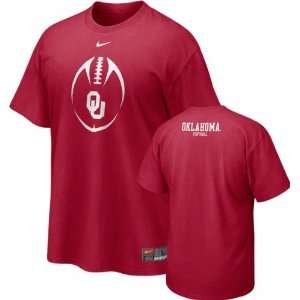  Oklahoma Sooners Nike Crimson Official 2010 Football Team 