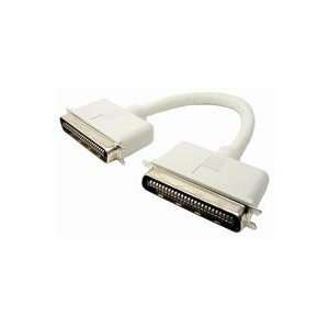  Centronics 50 Male to Male SCSI 1 Cable 1 ft White. Electronics