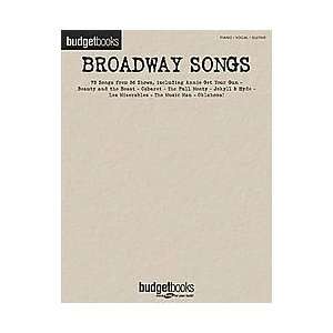  Hal Leonard Budget Books Broadway Songs Musical 