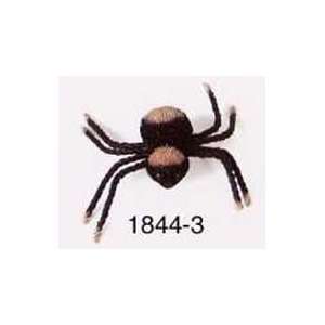 Spider Ornament, Black, 3 in.   Natural Materials