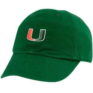  Nike Miami Hurricanes Green Ladies Campus Hat Sports 