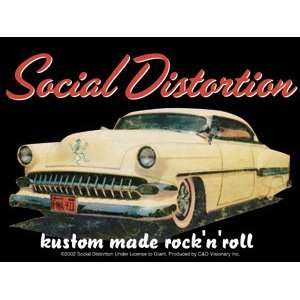  SOCIAL DISTORTION CAR STICKER