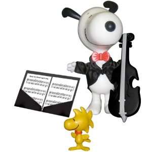   Dancing Tuxedo Snoopy w/ Bass Deluxe Action Figure 