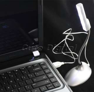 New USB LED Desk Lamp Light Flexible White Light For PC Laptop  