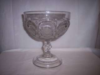 ANTIQUE COLLECTIBLE DECORATIVE FOOTED CHERRY BOWL  