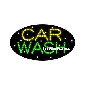  Animated Car Wash LED Sign 
